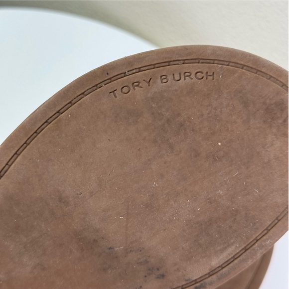 Tory Burch Miller Sandals (light makeup and Gold) size 7.5M - Picture 10 of 11